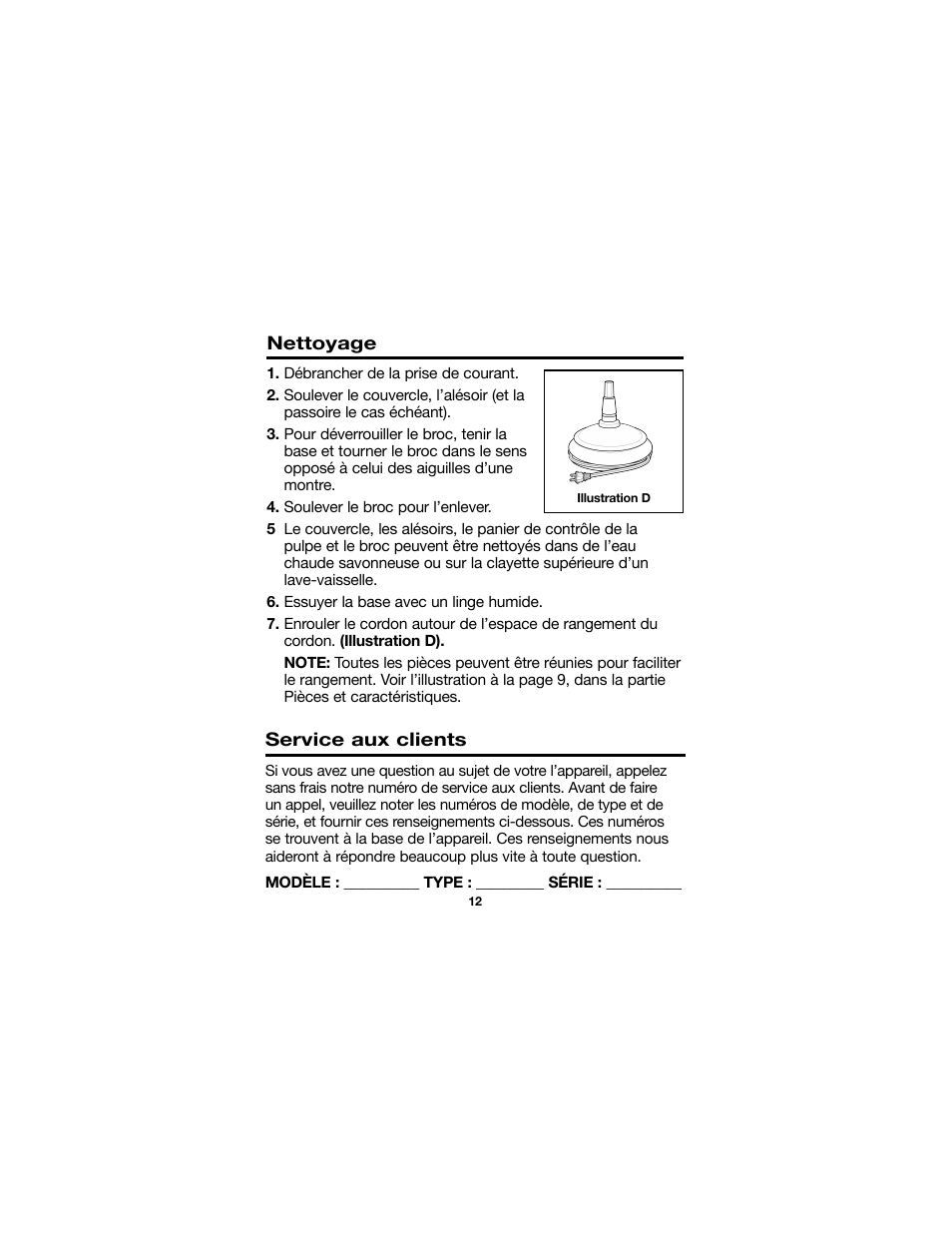 Proctor-Silex Juici 34 Oz. Electric Citrus Juicer-66332RY User Manual | Page 12 / 24