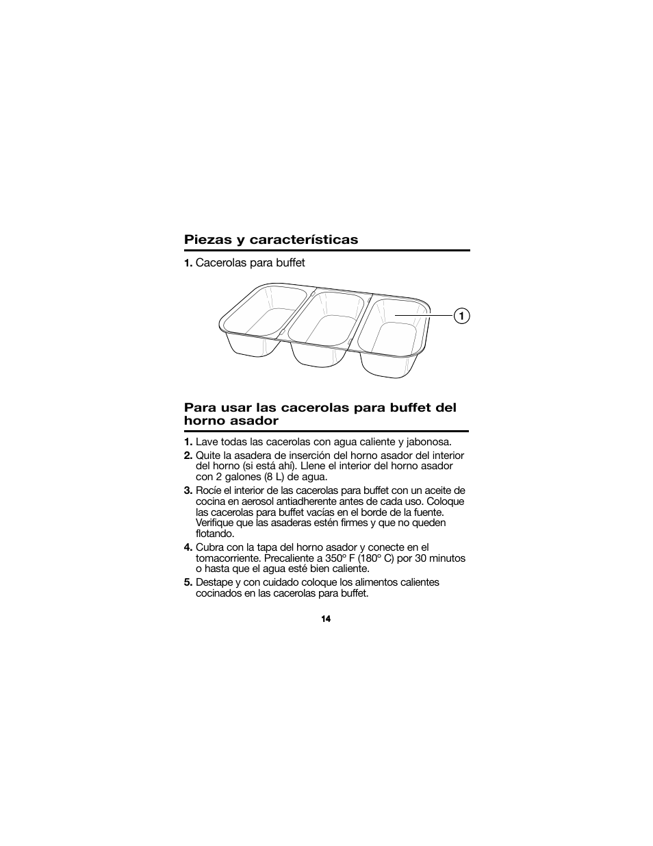 Proctor-Silex Roaster Oven Buffet Server Pan-32508Y User Manual | Page 14 / 24