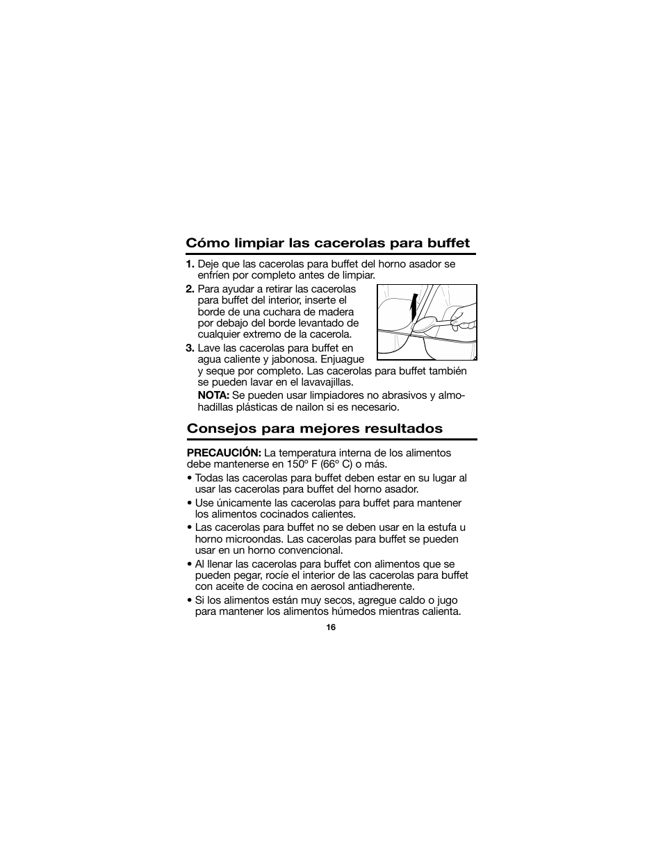 Proctor-Silex Roaster Oven Buffet Server Pan-32508Y User Manual | Page 16 / 24