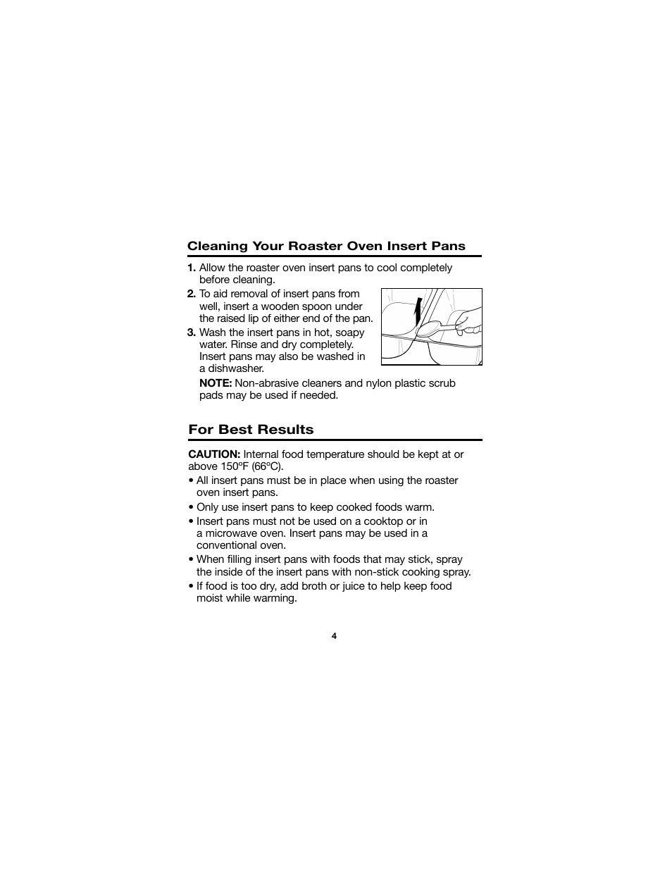 Proctor-Silex Roaster Oven Buffet Server Pan-32508Y User Manual | Page 4 / 24