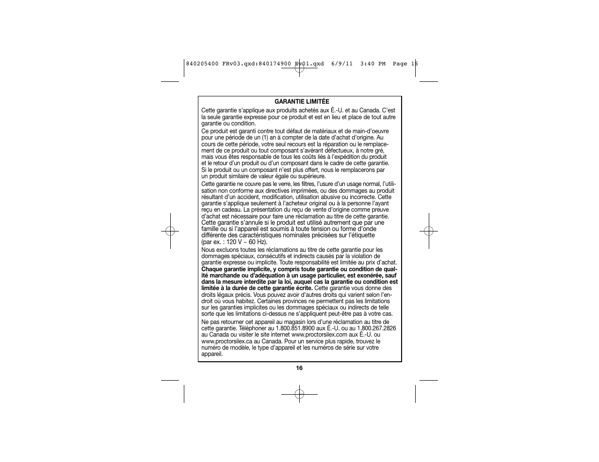 Proctor-Silex Dip and Food Warmer-33100 User Manual | Page 10 / 17