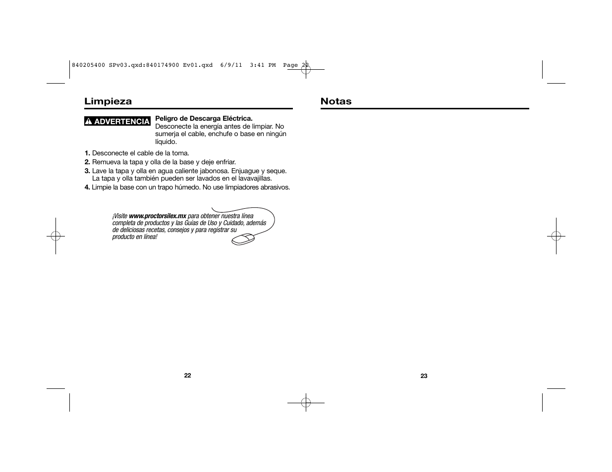 Proctor-Silex Dip and Food Warmer-33100 User Manual | Page 14 / 17