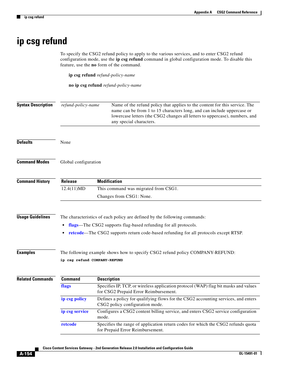 Ip csg refund | Cisco OL-15491-01 User Manual | Page 154 / 268