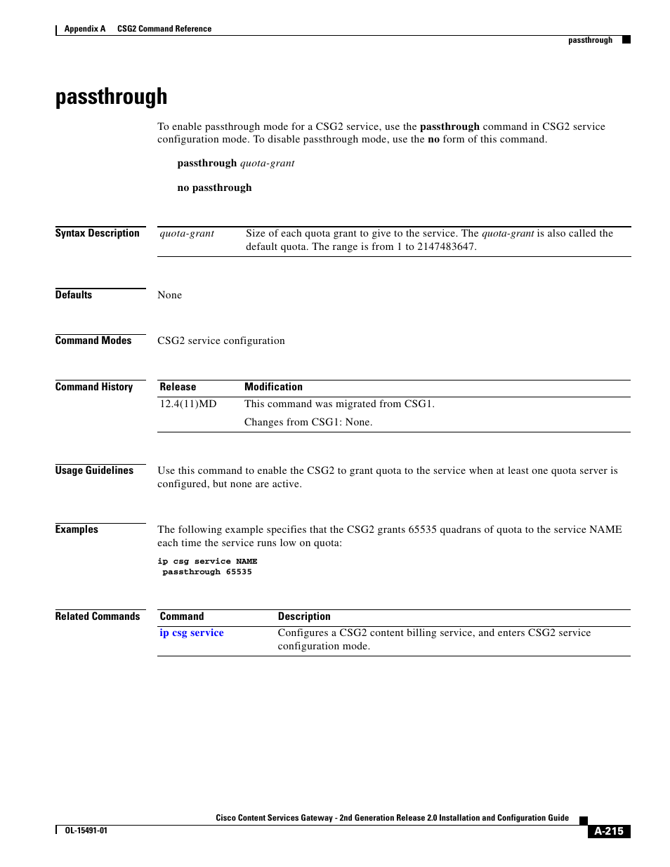 Passthrough | Cisco OL-15491-01 User Manual | Page 215 / 268