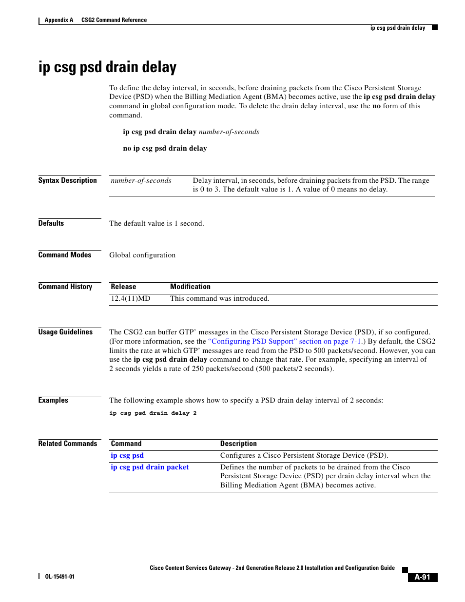 Ip csg psd drain delay | Cisco OL-15491-01 User Manual | Page 91 / 268