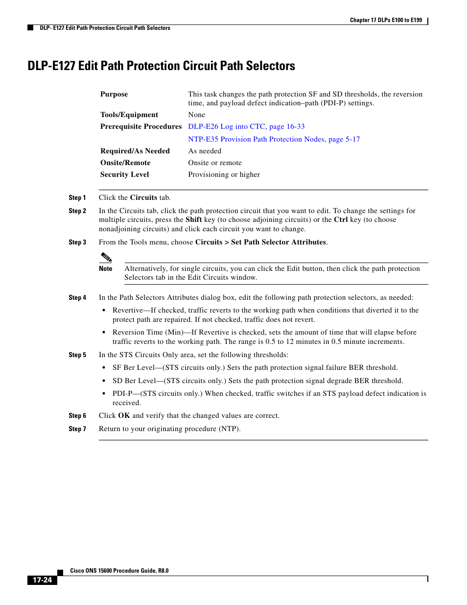 Cisco 15600 User Manual | Page 24 / 78