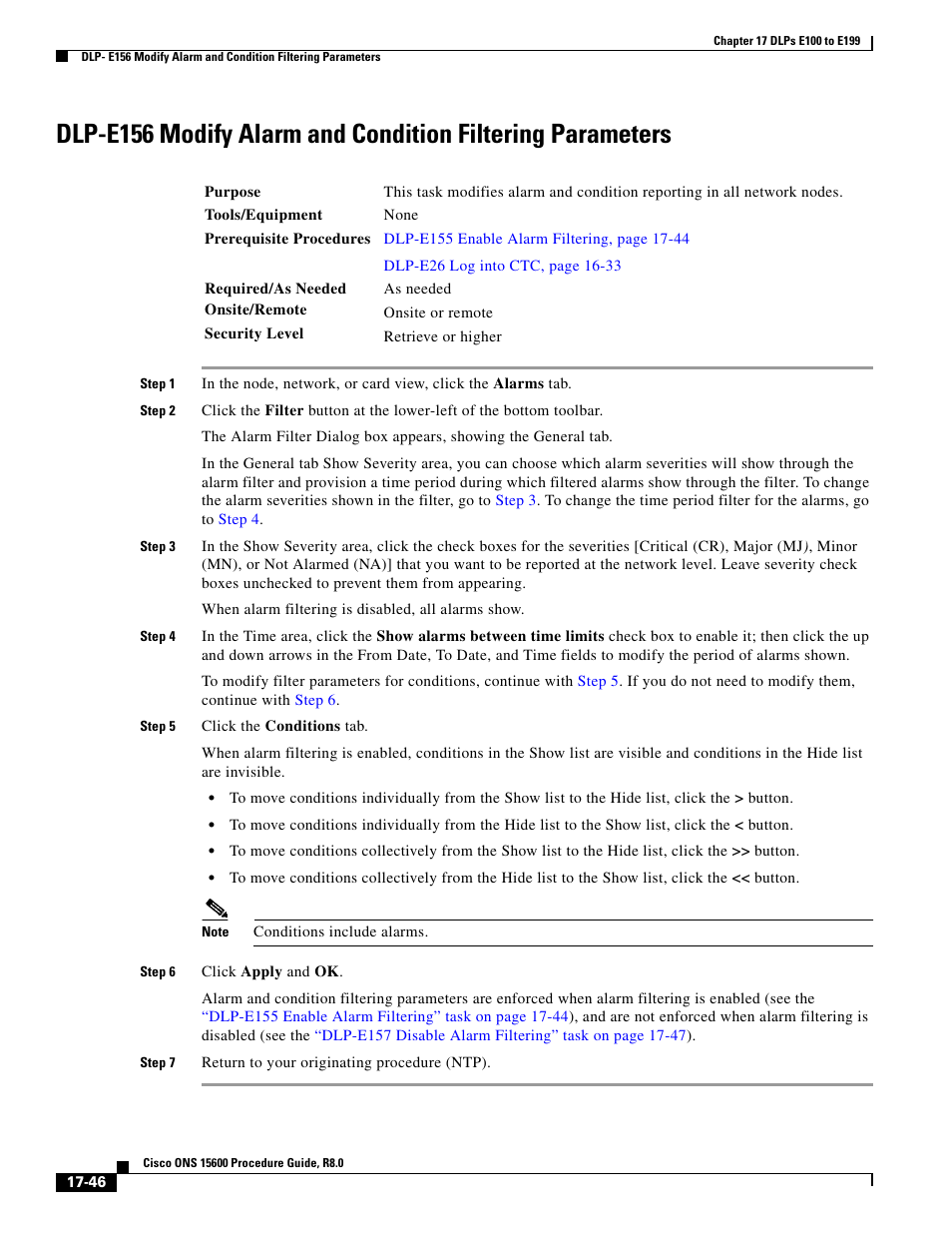 Cisco 15600 User Manual | Page 46 / 78
