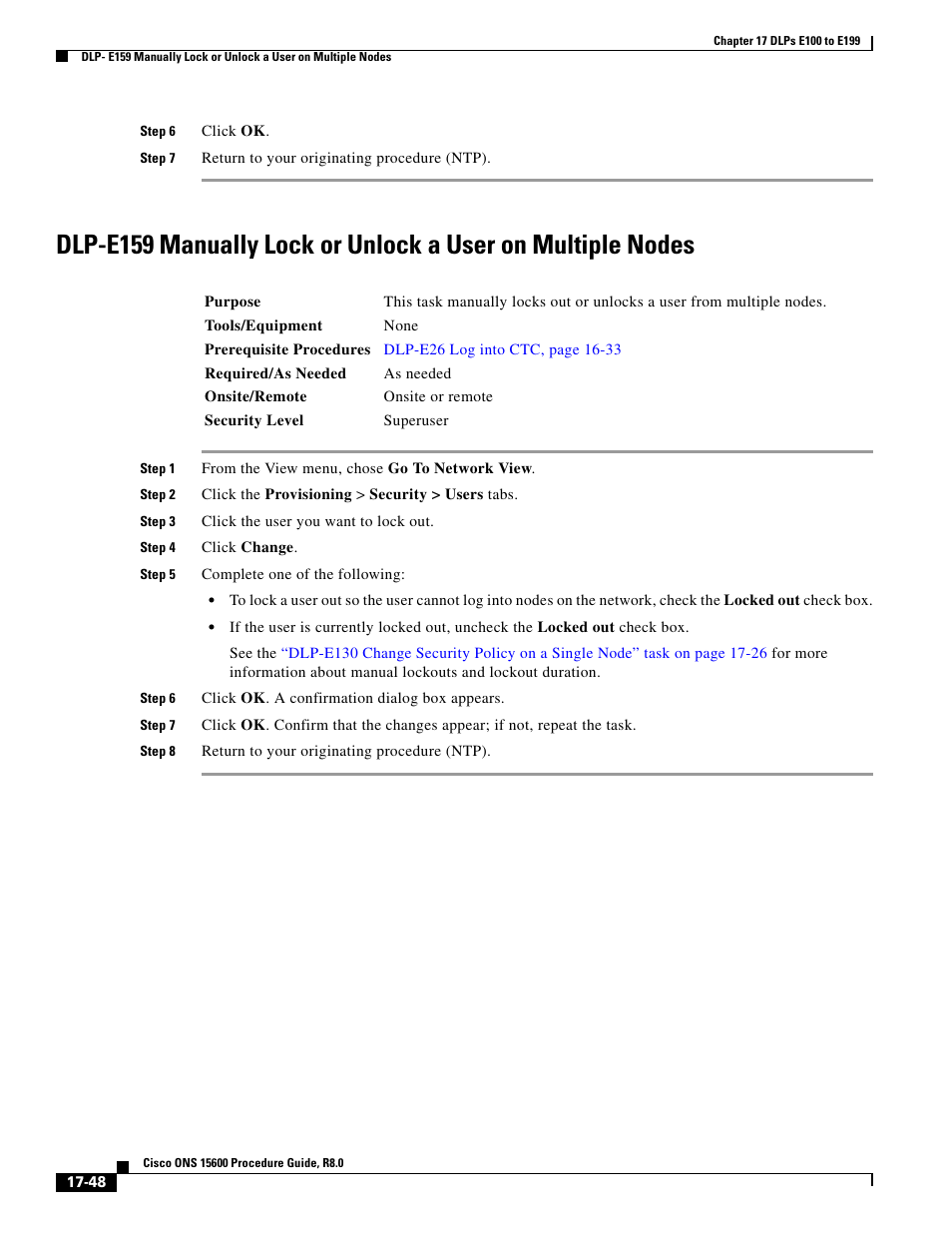 Cisco 15600 User Manual | Page 48 / 78