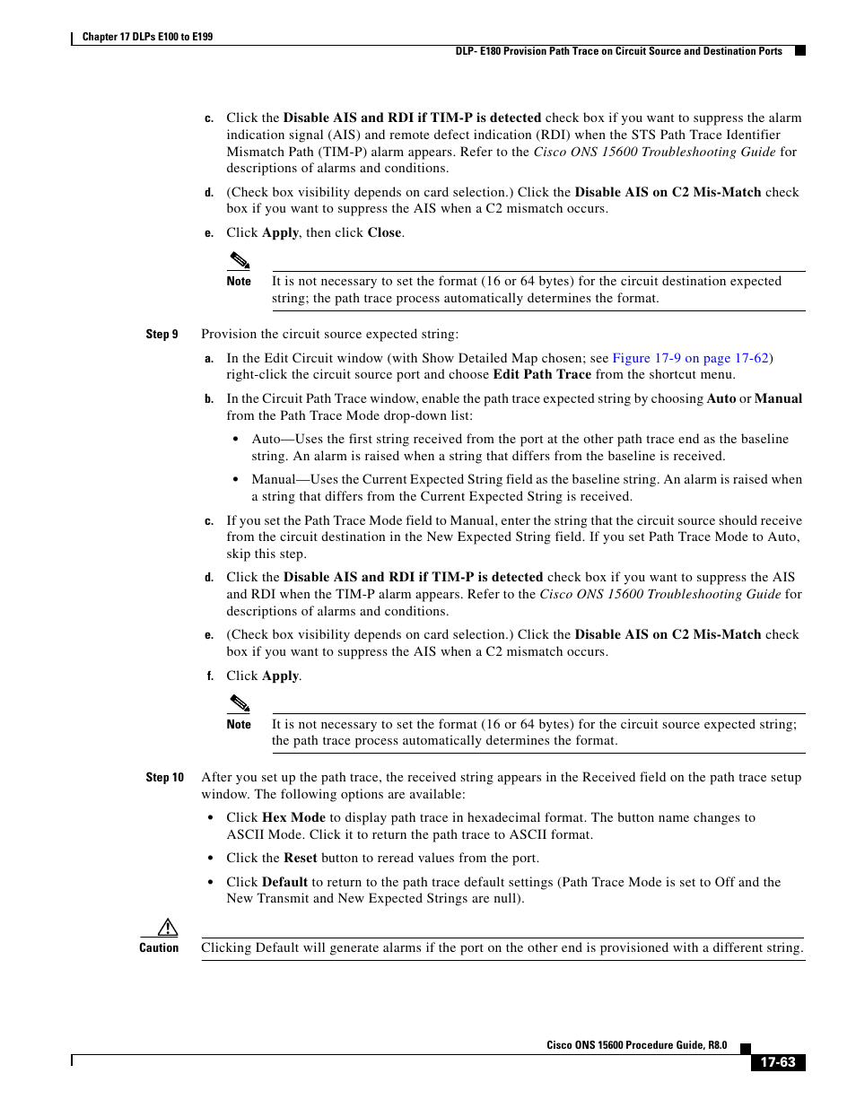 Cisco 15600 User Manual | Page 63 / 78