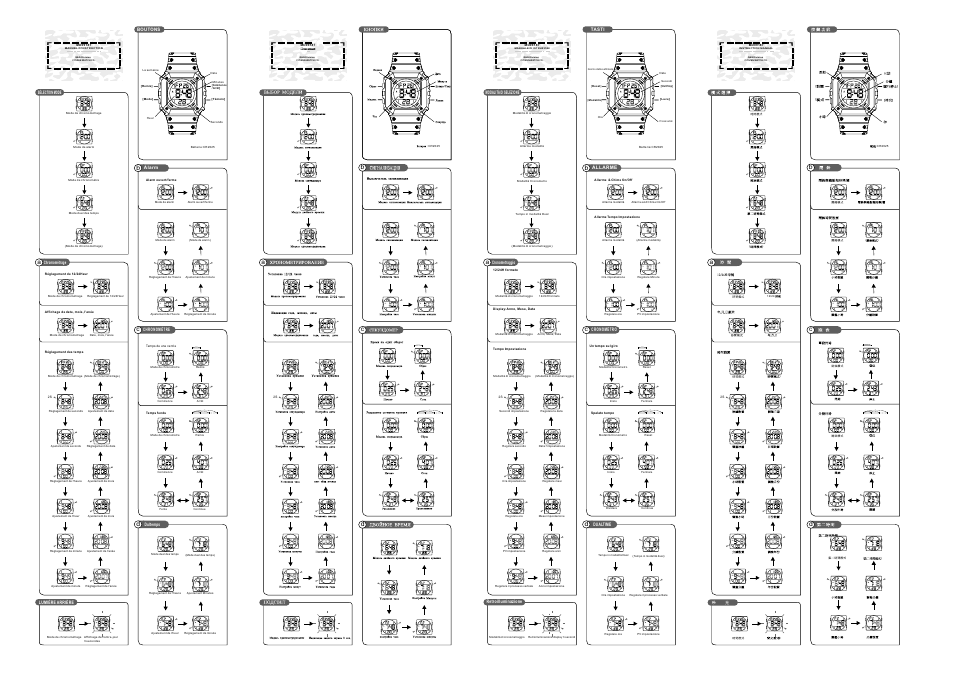 Q&Q QUARTZ MD09187 User Manual | Page 2 / 2