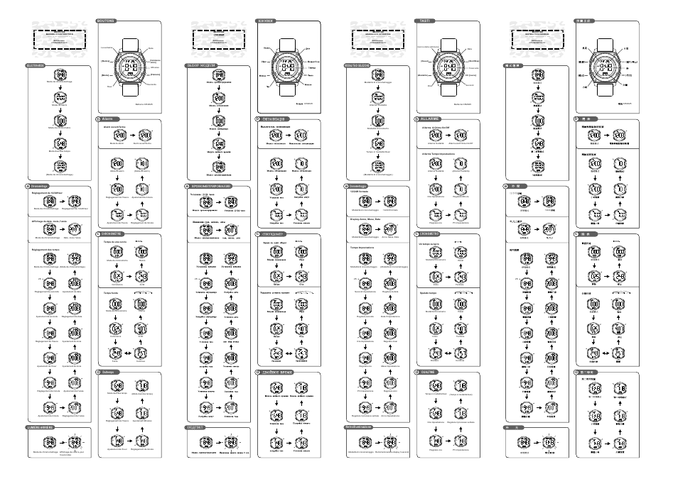 Q&Q QUARTZ MD09189 User Manual | Page 2 / 2