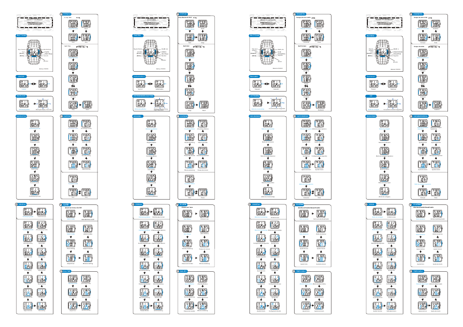 Q&Q QUARTZ MD11232 User Manual | 2 pages