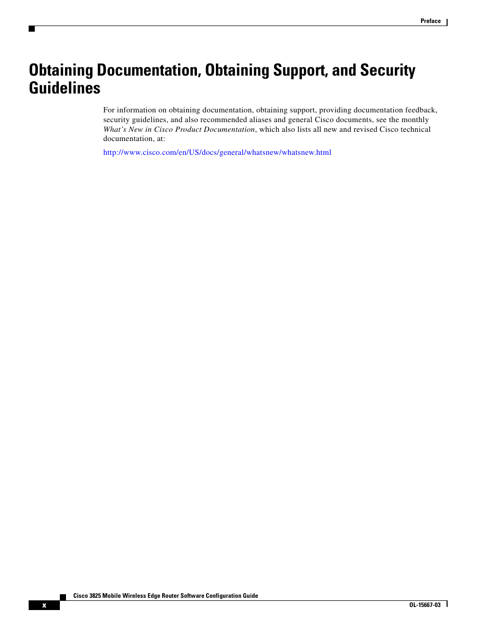 Cisco 3825 User Manual | Page 10 / 358