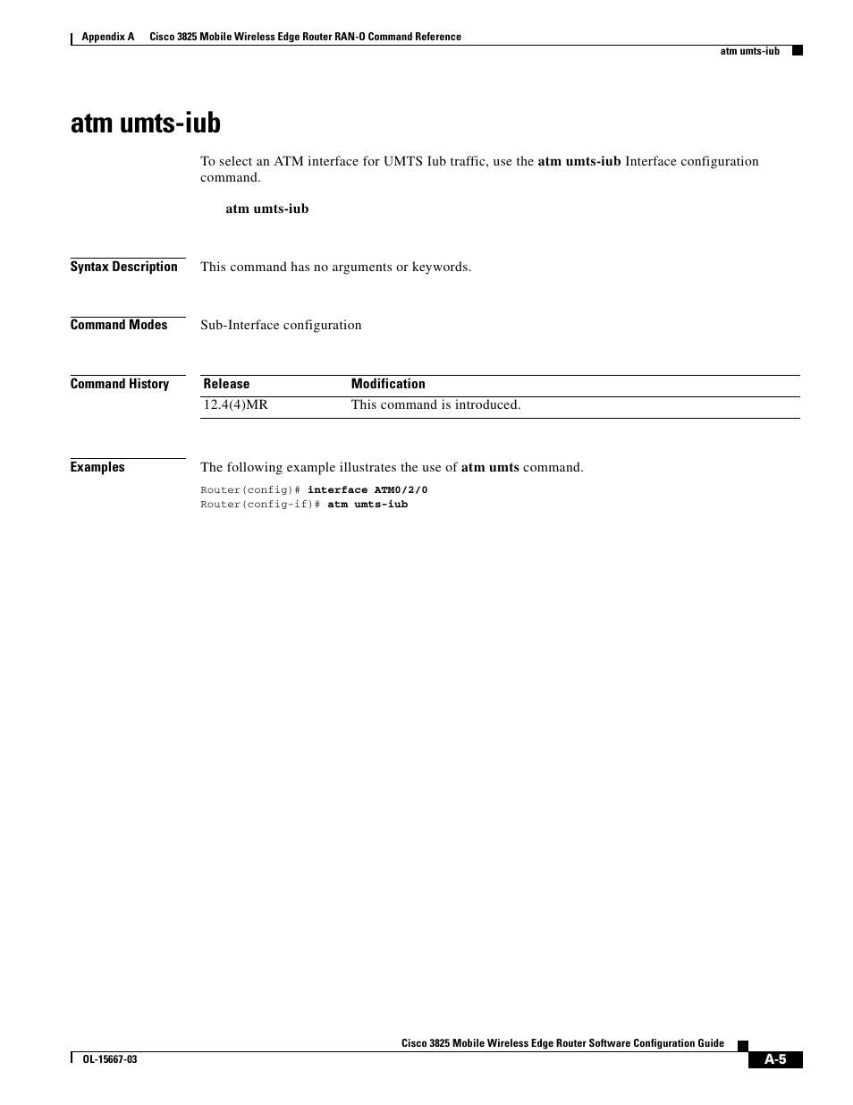 Atm umts-iub | Cisco 3825 User Manual | Page 137 / 358