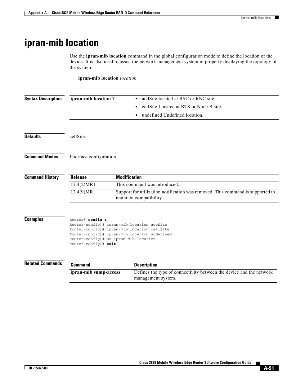 Ipran-mib location | Cisco 3825 User Manual | Page 183 / 358