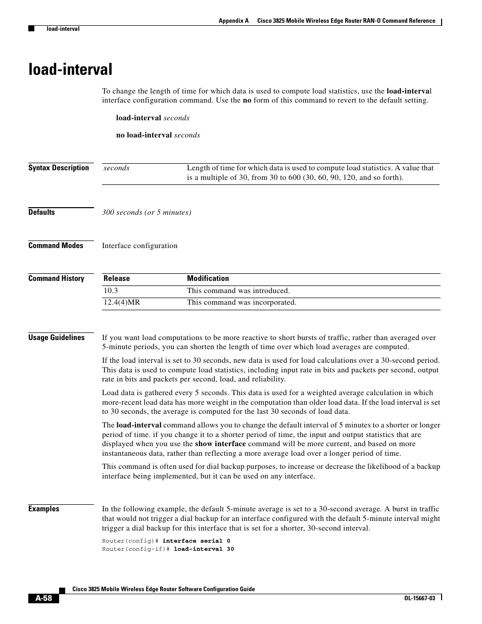 Load-interval | Cisco 3825 User Manual | Page 190 / 358