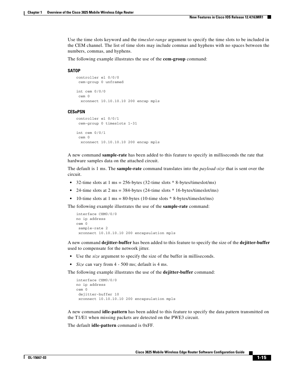 Cisco 3825 User Manual | Page 25 / 358