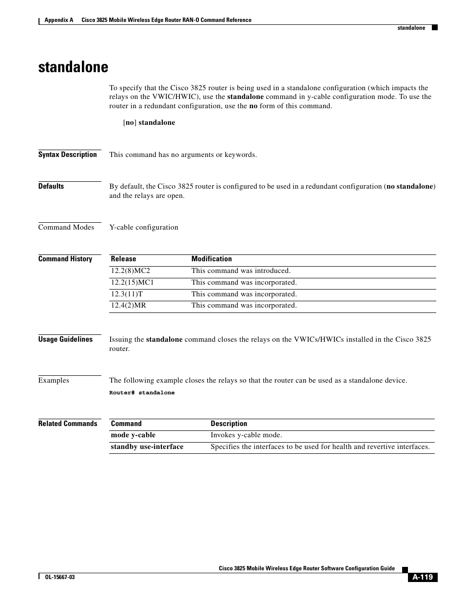 Standalone | Cisco 3825 User Manual | Page 251 / 358
