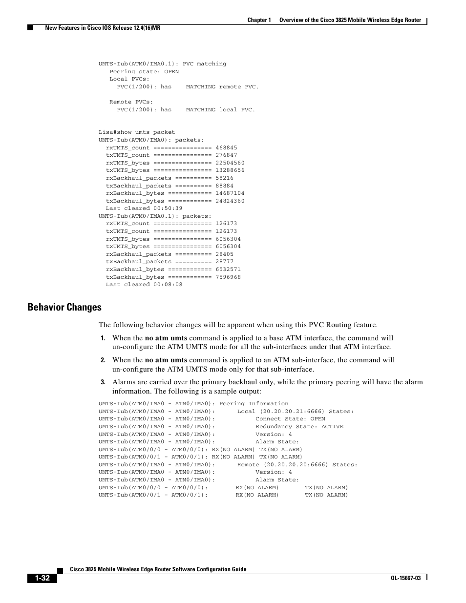 Behavior changes | Cisco 3825 User Manual | Page 42 / 358