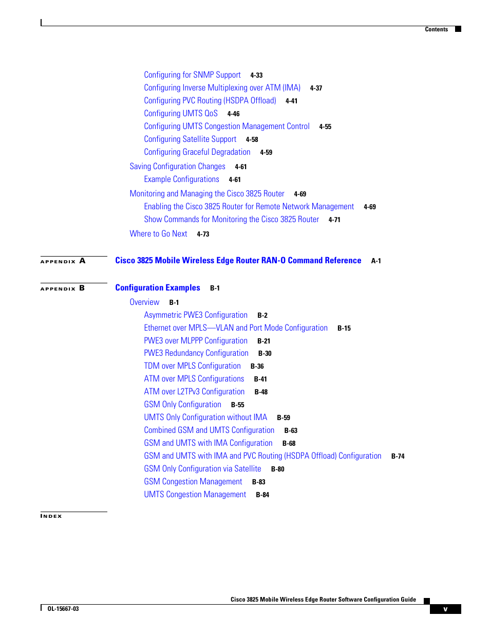 Cisco 3825 User Manual | Page 5 / 358
