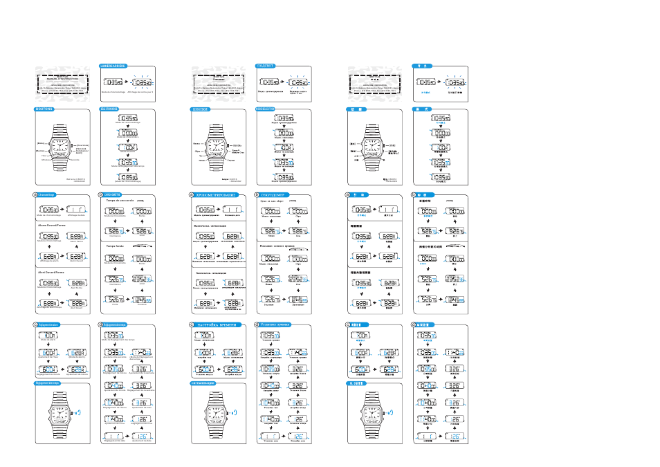 Q&Q QUARTZ MD07120 User Manual | Page 2 / 2
