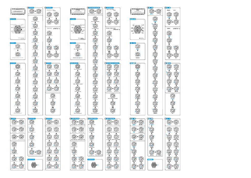 Q&Q QUARTZ MD08168 User Manual | Page 2 / 2