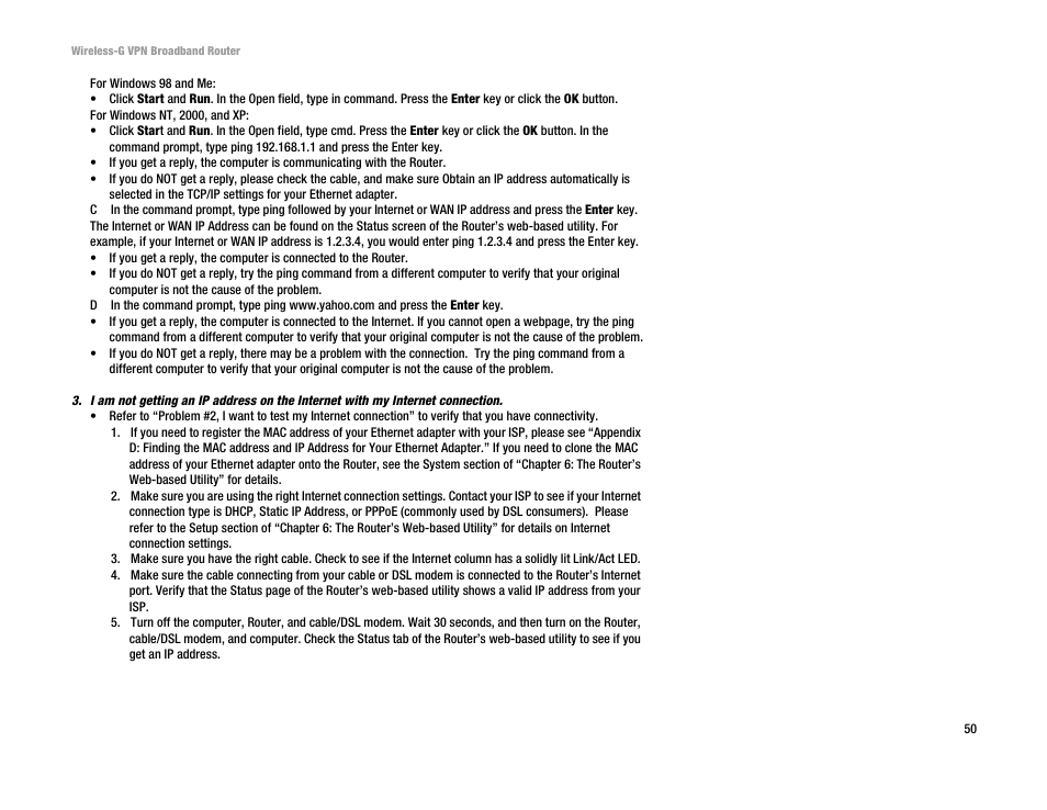 Cisco WRV54G User Manual | Page 54 / 101