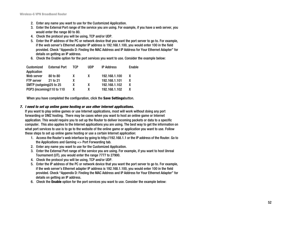 Cisco WRV54G User Manual | Page 56 / 101