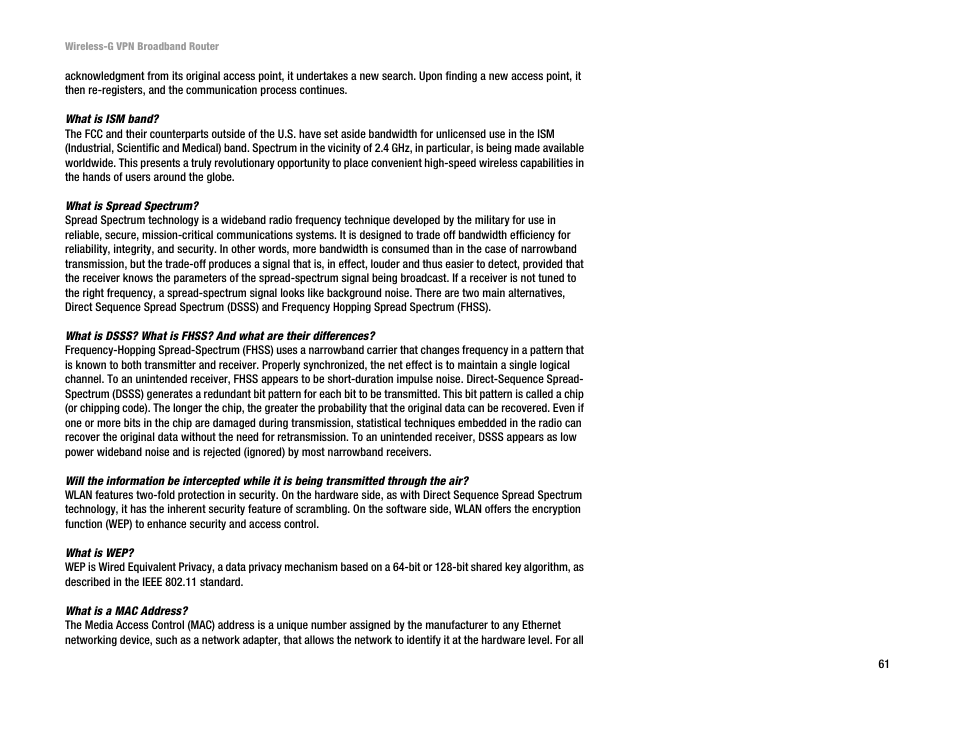 Cisco WRV54G User Manual | Page 65 / 101