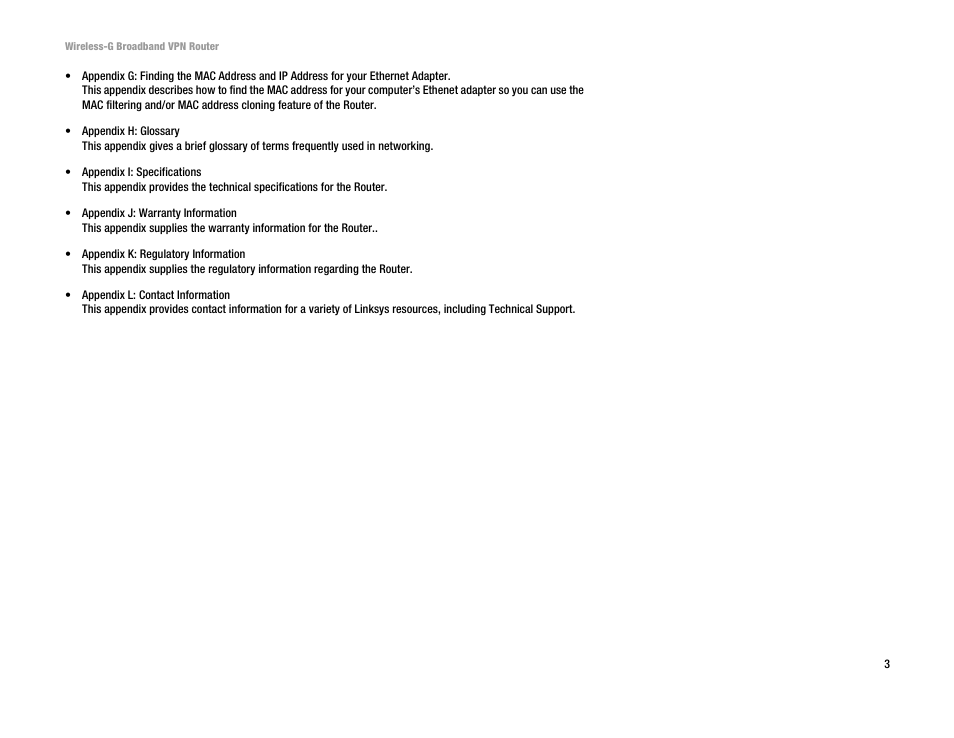 Cisco WRV54G User Manual | Page 7 / 101
