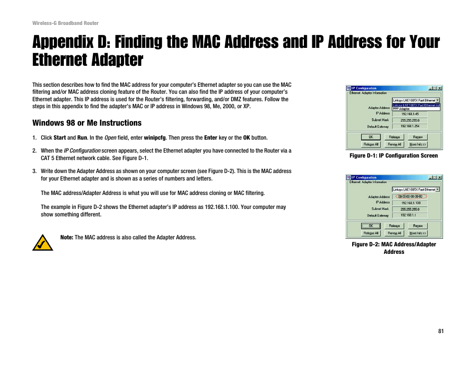 Cisco WRV54G User Manual | Page 85 / 101