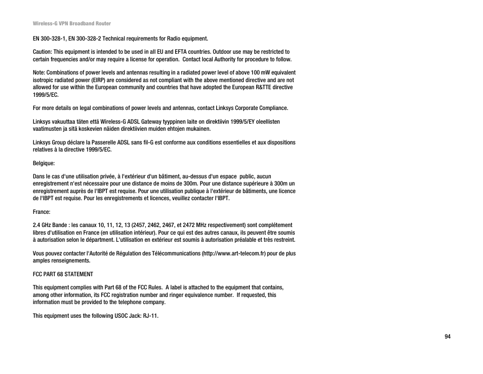 Cisco WRV54G User Manual | Page 98 / 101