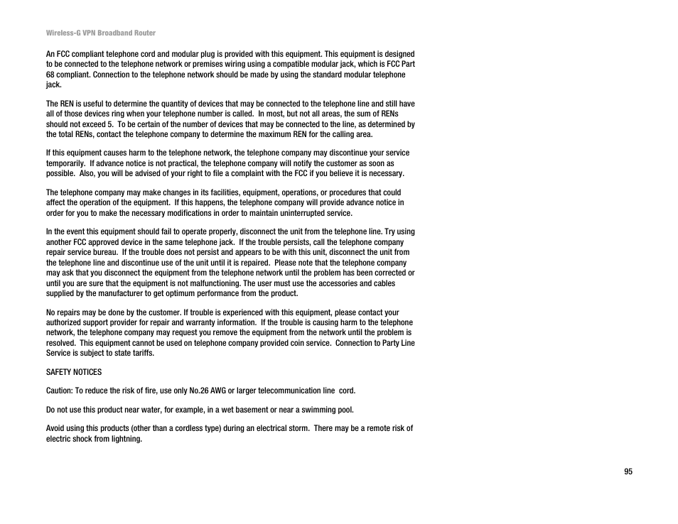 Cisco WRV54G User Manual | Page 99 / 101
