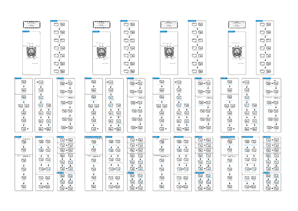 Q&Q QUARTZ MD09193 User Manual | 2 pages