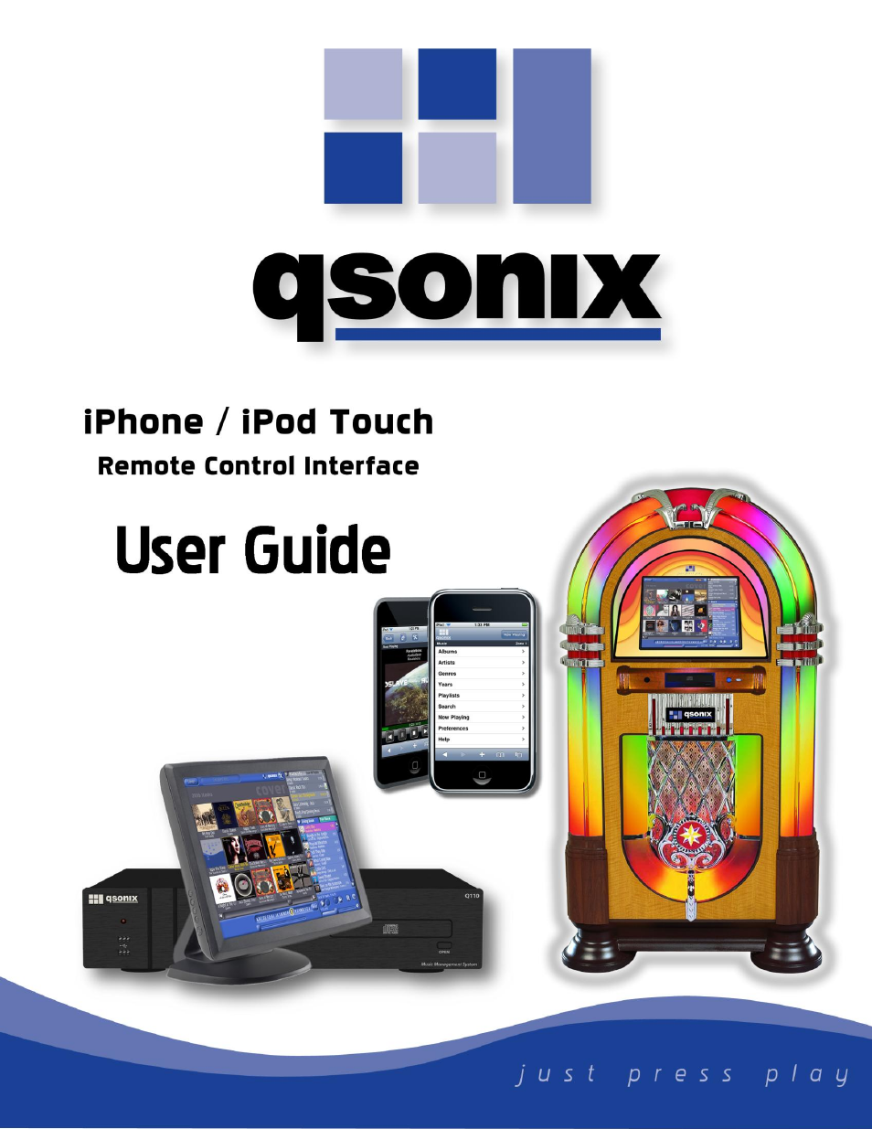 Qsonix iPad/iPhone Addendum User Manual | 15 pages
