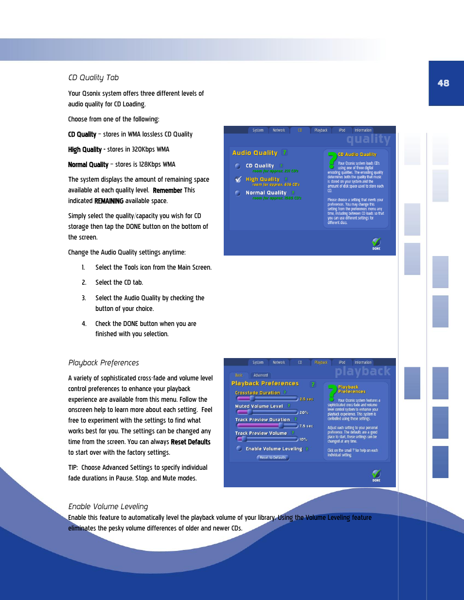Qsonix Q110 User Manual | Page 48 / 62