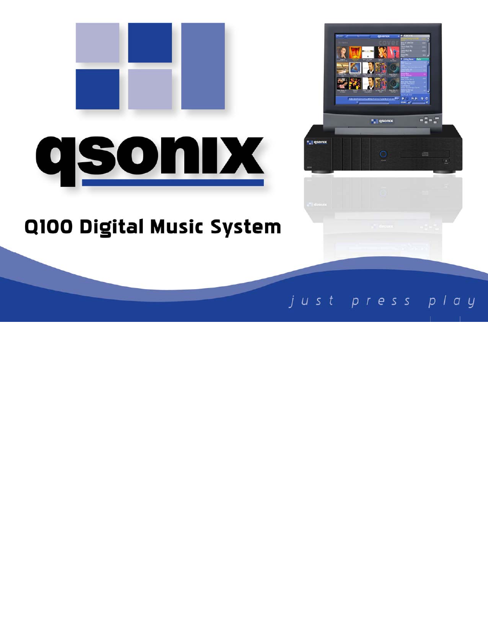 Qsonix Q100 System User Manual | 42 pages