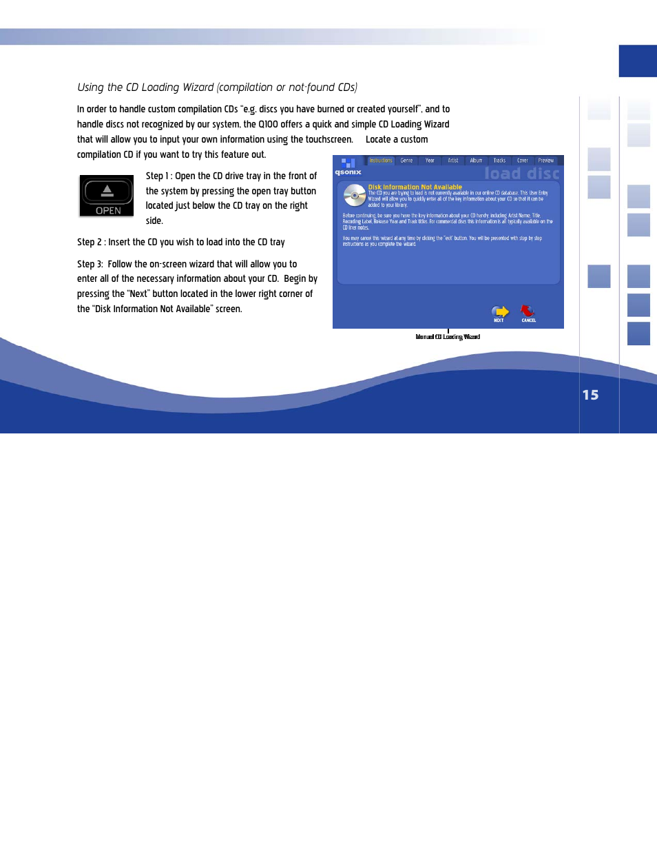 Qsonix Q100 System User Manual | Page 15 / 42