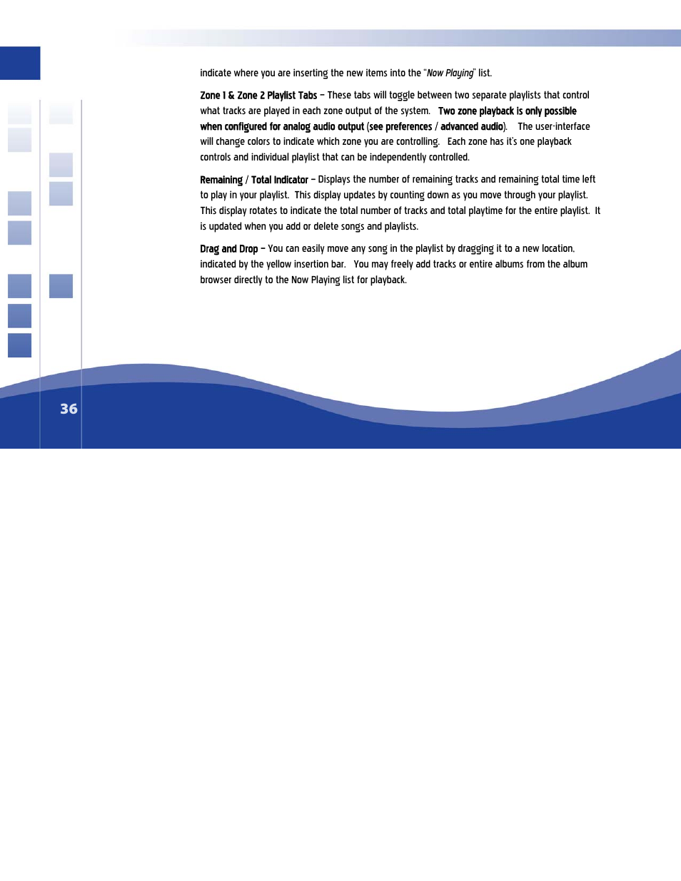 Qsonix Q100 System User Manual | Page 36 / 42