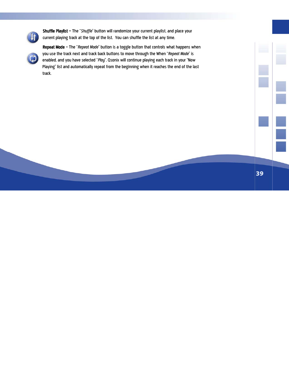 Qsonix Q100 System User Manual | Page 39 / 42