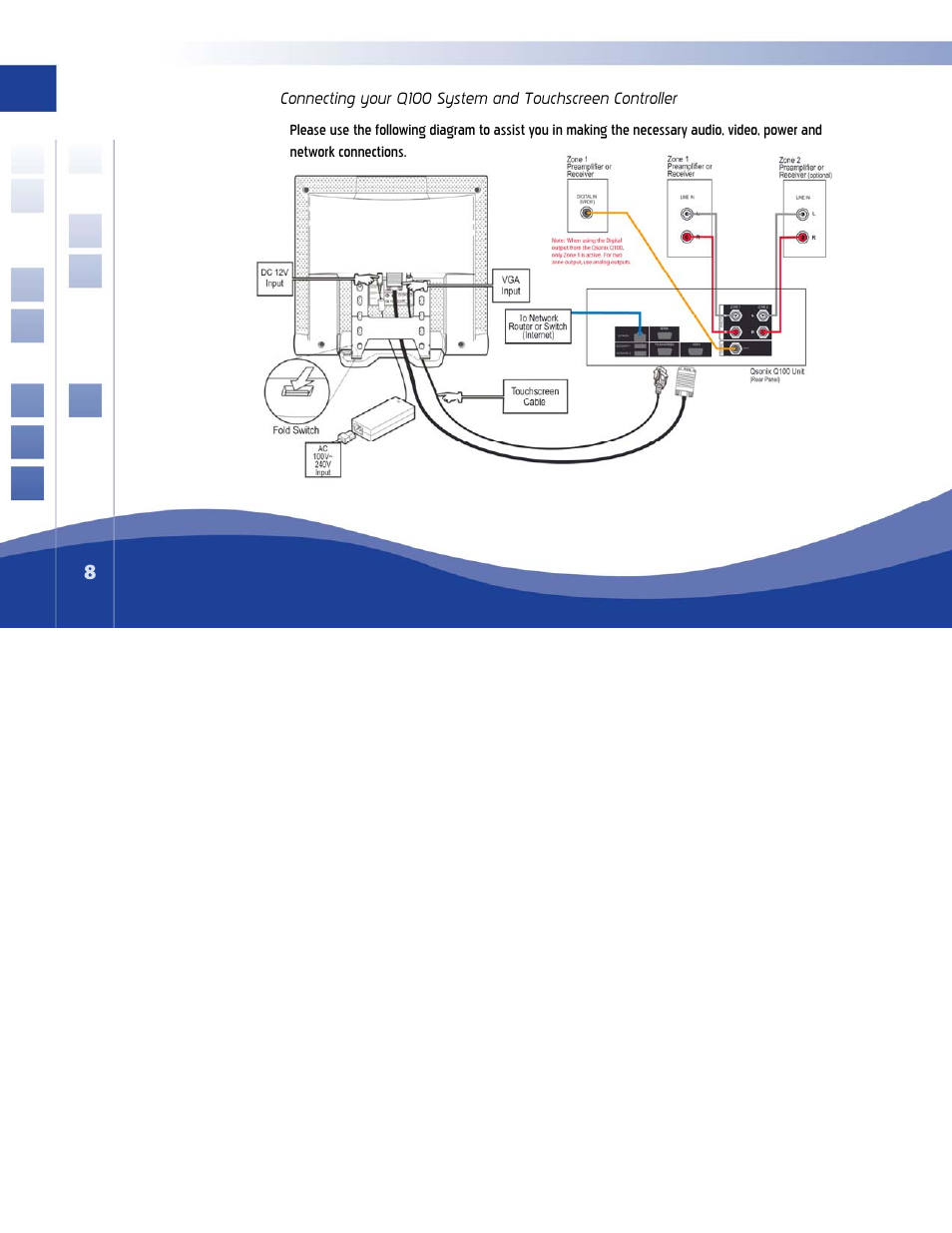 Qsonix Q100 System User Manual | Page 8 / 42