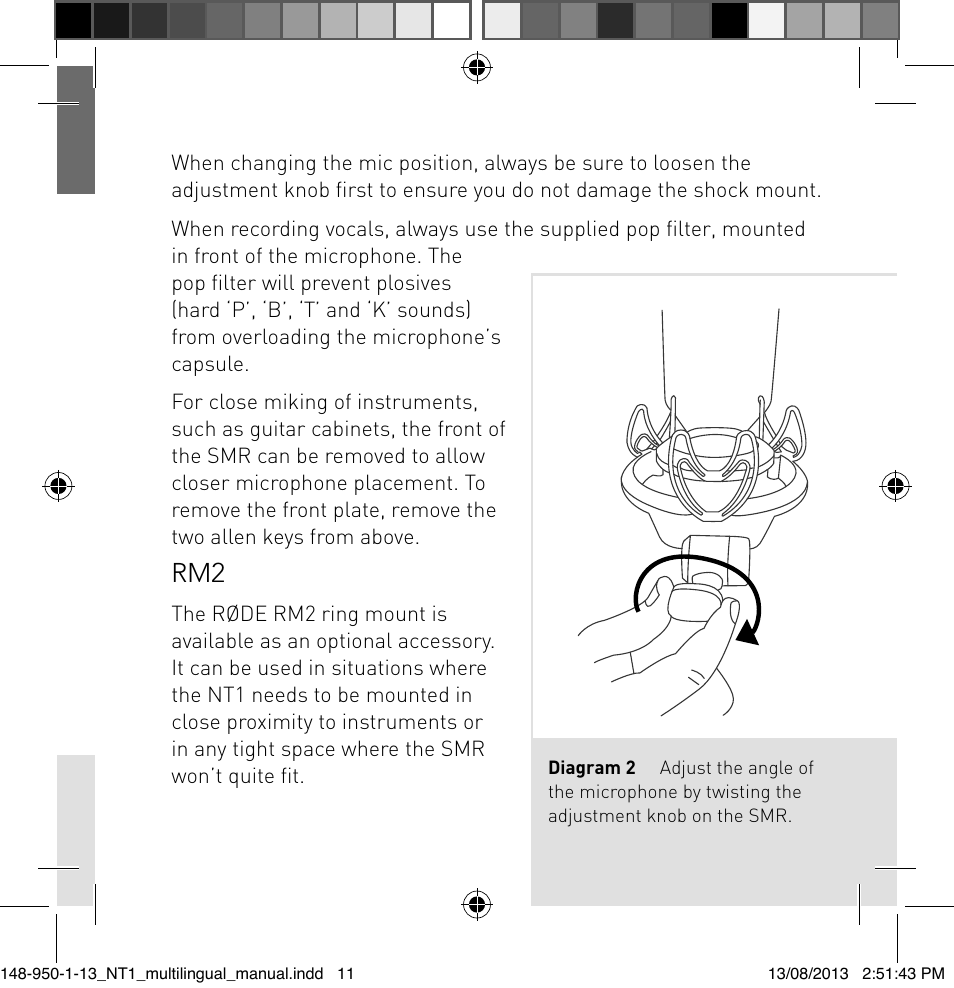 RODE Microphones NT1 User Manual | Page 11 / 208