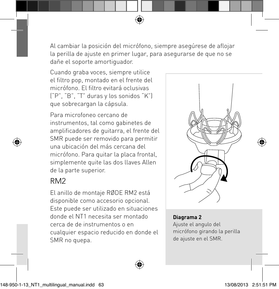 RODE Microphones NT1 User Manual | Page 63 / 208