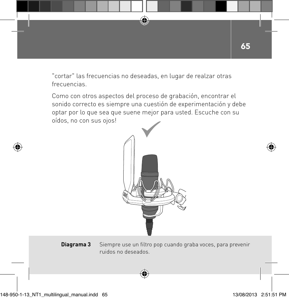 RODE Microphones NT1 User Manual | Page 65 / 208