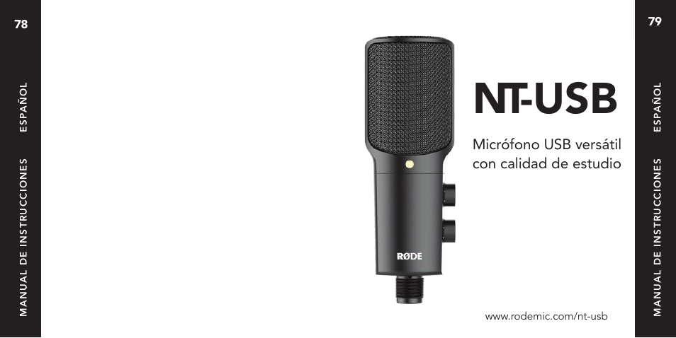 Nt-usb | RODE Microphones NT-USB User Manual | Page 40 / 105