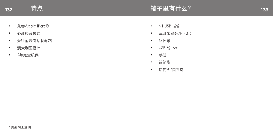 箱子里有什么 | RODE Microphones NT-USB User Manual | Page 67 / 105