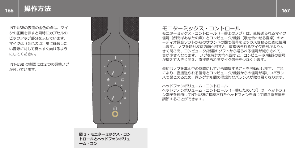 操作方法, モニターミックス・コントロール | RODE Microphones NT-USB User Manual | Page 84 / 105