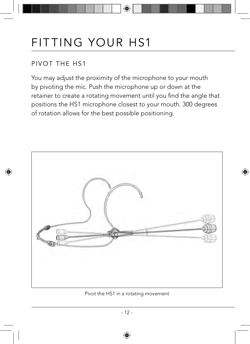 RODE Microphones HS1 User Manual | Page 12 / 24