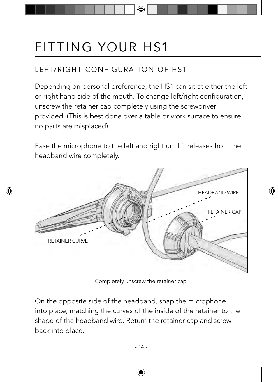 RODE Microphones HS1 User Manual | Page 14 / 24