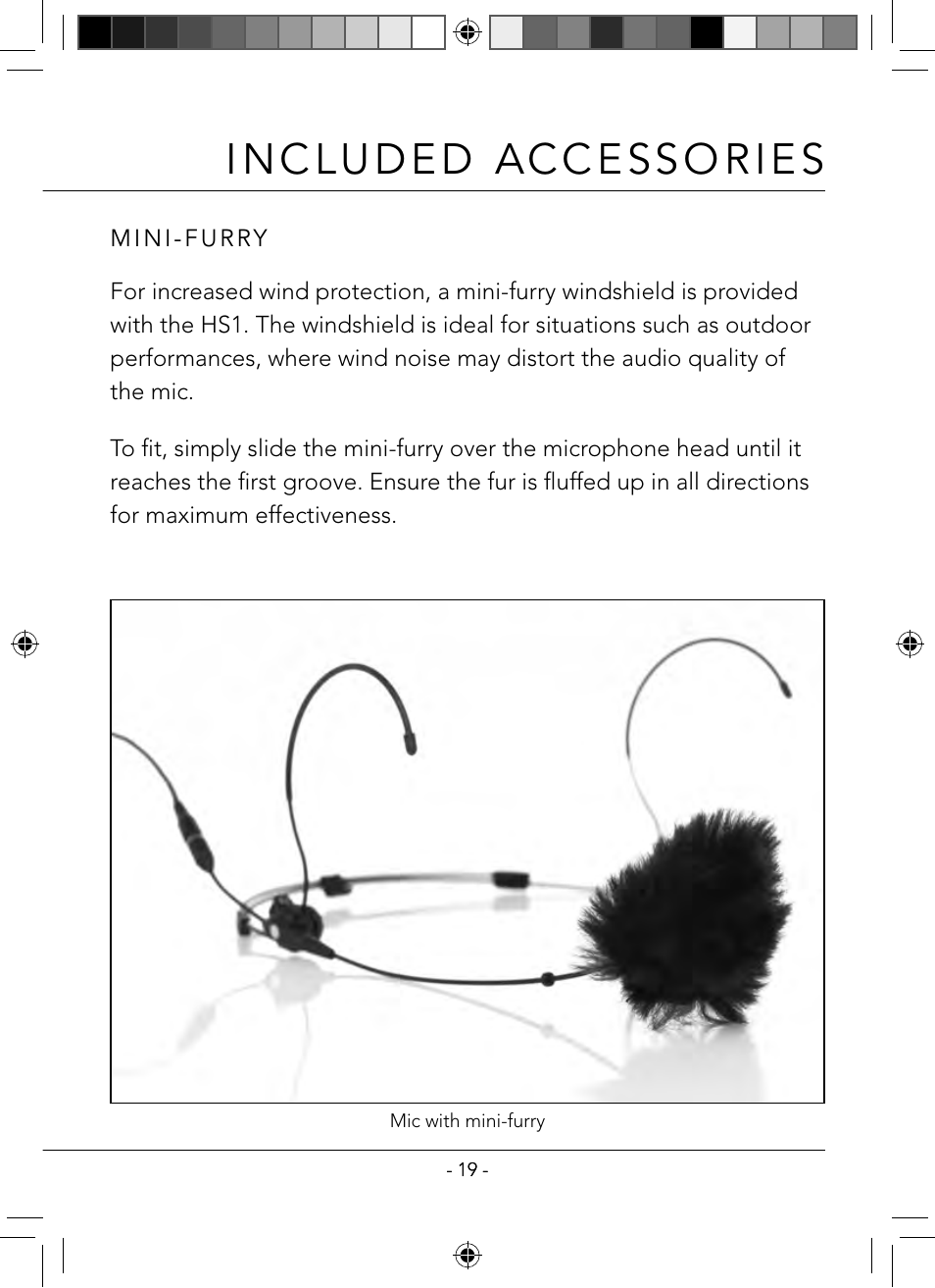 RODE Microphones HS1 User Manual | Page 19 / 24